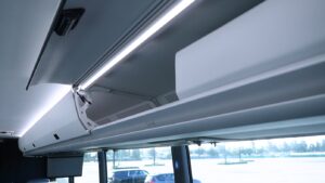 UniSky Express Prevost luxury coach on the road